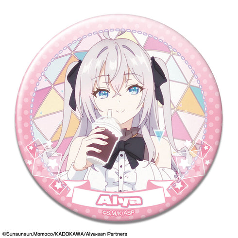 『時々ボソッとロシア語でデレる隣のアーリャさん』缶バッジ デザイン07(アーリャ/G)【202509再販】